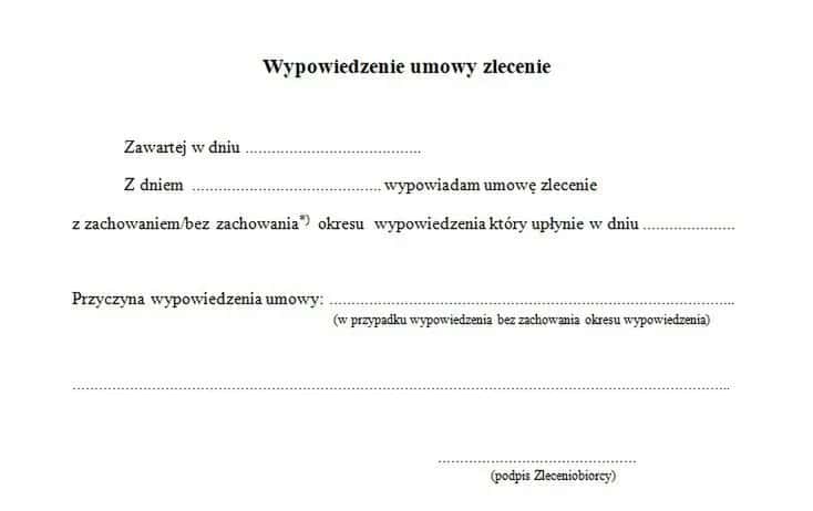 Czy umowa zlecenie wlicza się do okresu wypowiedzenia? Sprawdź!